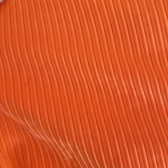 XOXO Orange Side Open Banded Swim Bottom Size M # - Picture 9 of 9